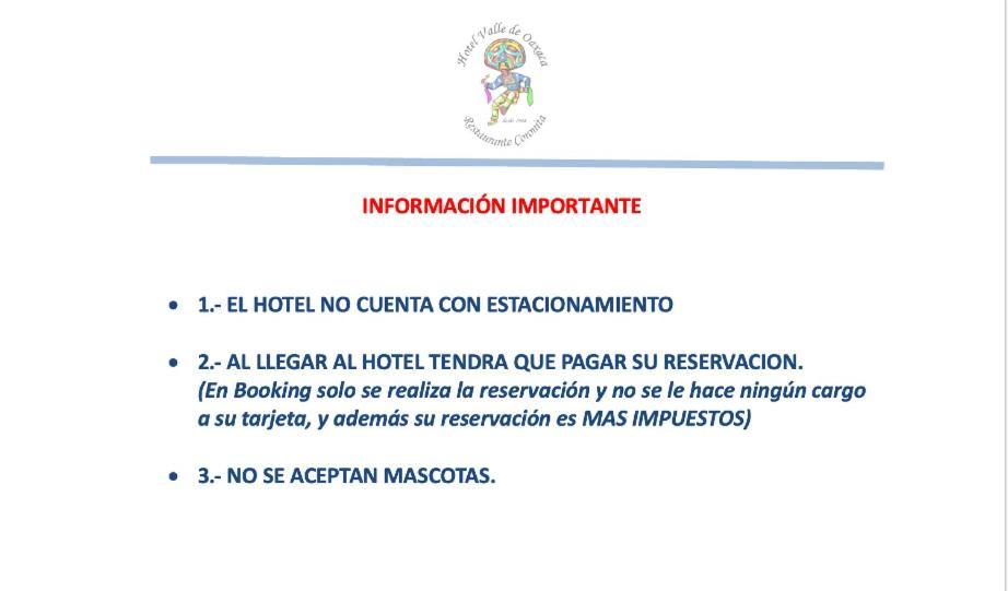 Hotel Valle De Oaxaca Buitenkant foto